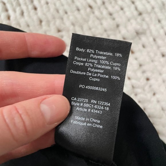 Aritzia Babaton Black Cohen Pant - Size 10 - Picture 5 of 5